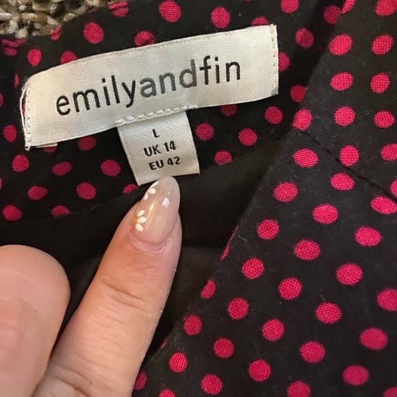 ModCloth Emily and Fin dress in Polka Dot - Picture 2 of 4